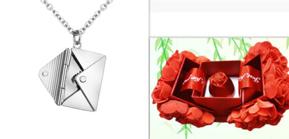 Envelop Lover Letter Pendant